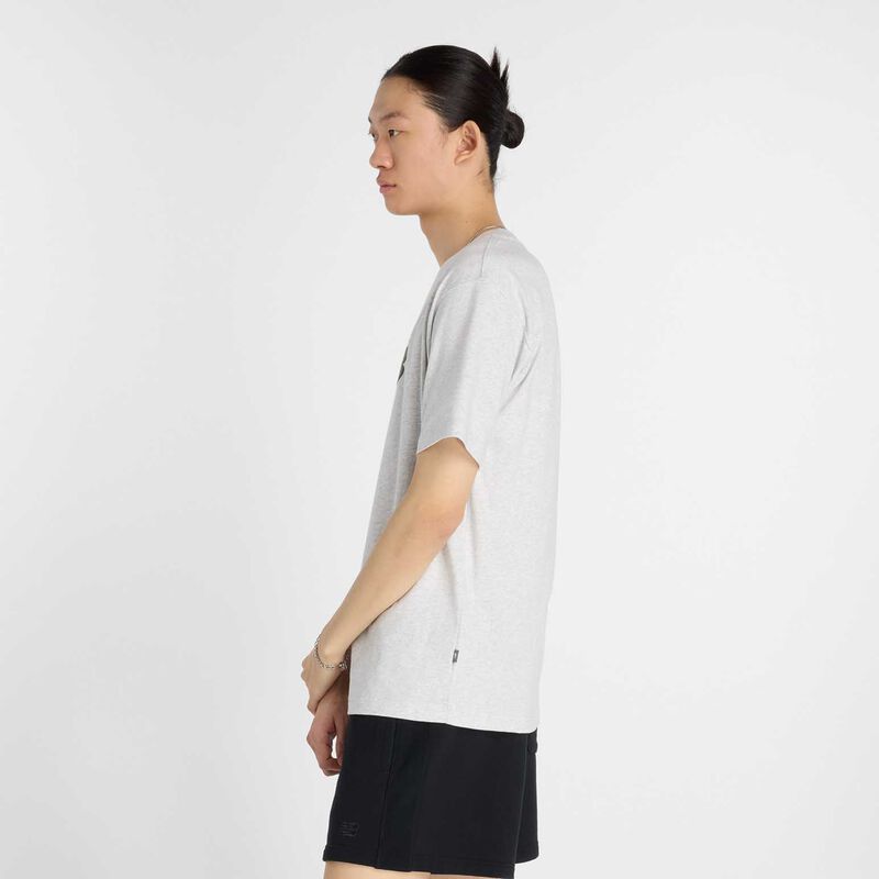 New Balance Athletics Relaxed Premium Chest Logo T-Shirt image number 3